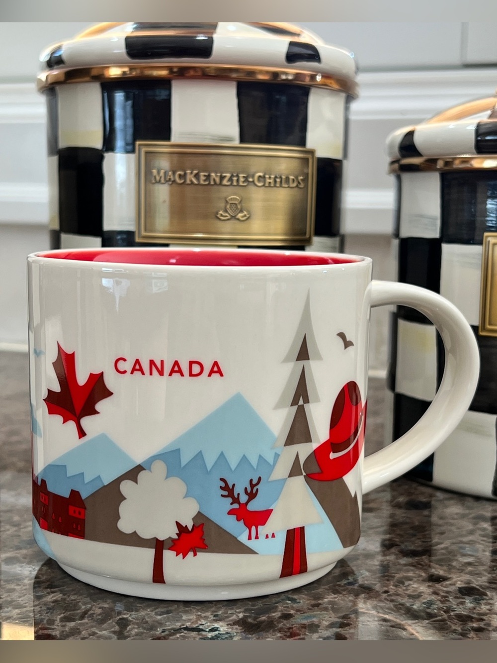 Starbucks “YOU ARE HERE” Ceramic Mug — Canada